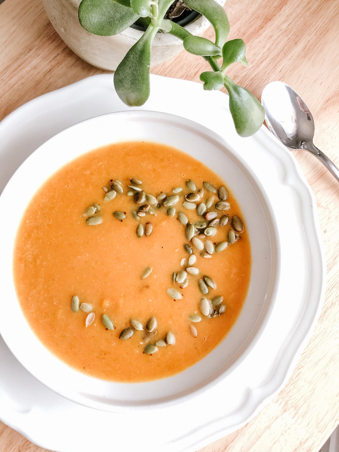 High-Vibe Health, Thai Coconut Curry Squash Soup